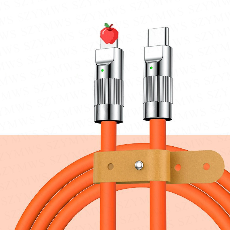 Dây Cáp Sạc Nhanh 3 Trong 1 120W 6A Dành Cho iPhone