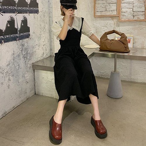 Giày Sandal Đế Xuồng Bằng Da Thời Trang Mùa Hè