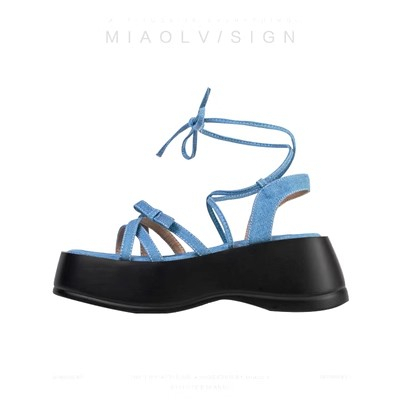 Sandal Cao Gót Hở Ngón Đế Dày Thiết Kế Mới Thời Trang Mùa Hè 2023 Dành Cho Nữ
