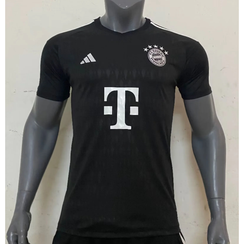 Áo Sơ Mi Thủ Môn Bayern Munich 2023 / 24 Màu Đen