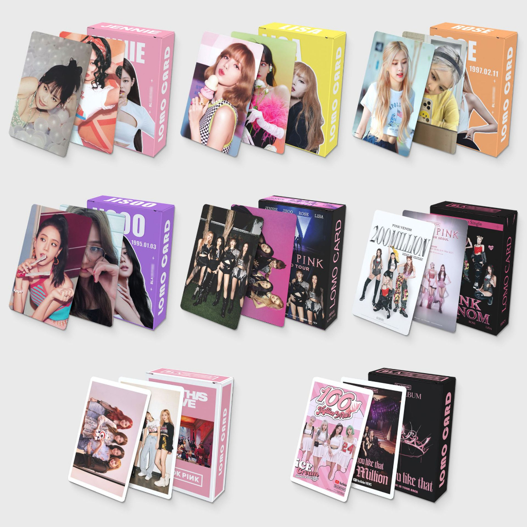 Lomo card blackpink card off blackpink album
