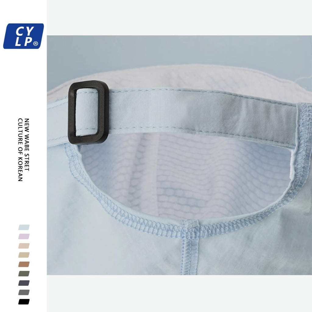 Mũ Lưỡi Trai Màu Sắc Đơn Giản Chất Liệu Khô Thoáng Nhanh Thời Trang Phong Cách Hàn Quốc Cho Nam Và Nữ