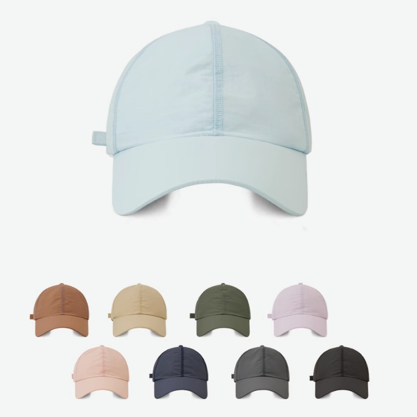 Mũ Lưỡi Trai Màu Sắc Đơn Giản Chất Liệu Khô Thoáng Nhanh Thời Trang Phong Cách Hàn Quốc Cho Nam Và Nữ