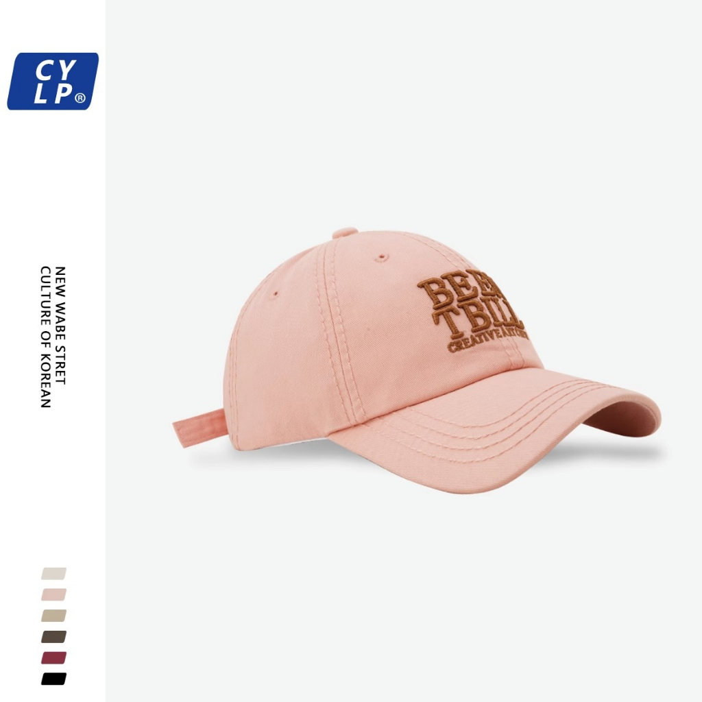 Mũ Lưỡi Trai Thêu Chữ Ba Chiều Thời Trang Mùa Hè Hàn Quốc Dành Cho Nam Nữ