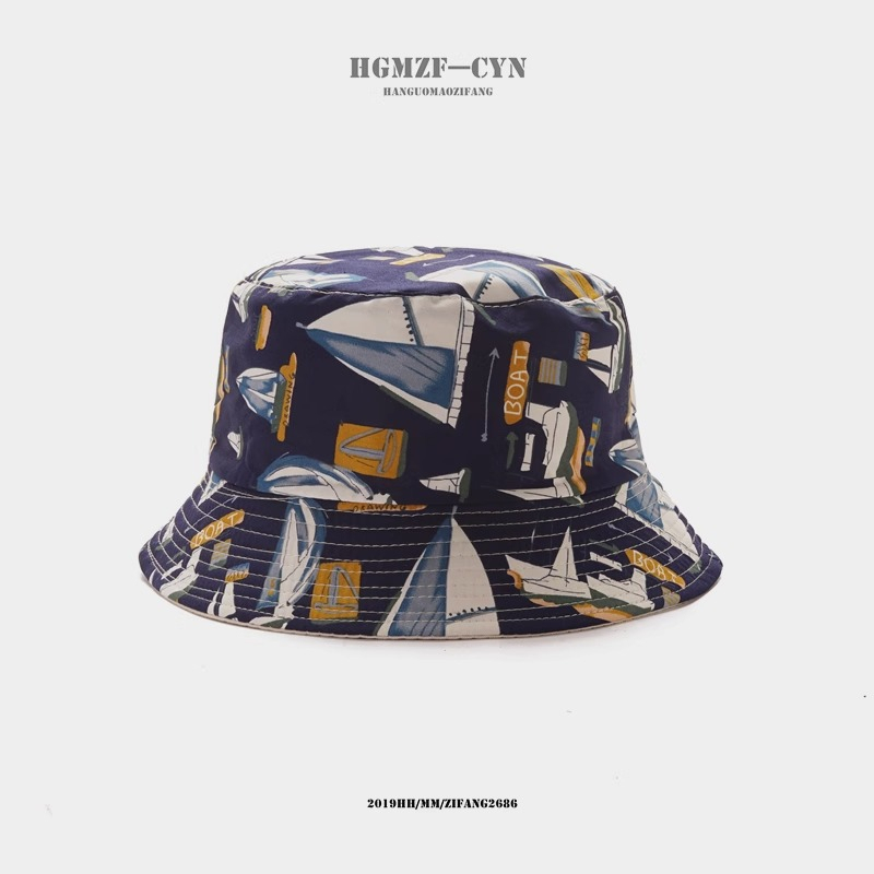 Nón Tai Bèo Hai Mặt Gấp Gọn Thời Trang Mùa Hè Phong Cách Hàn Quốc Cho Nam Và Nữ