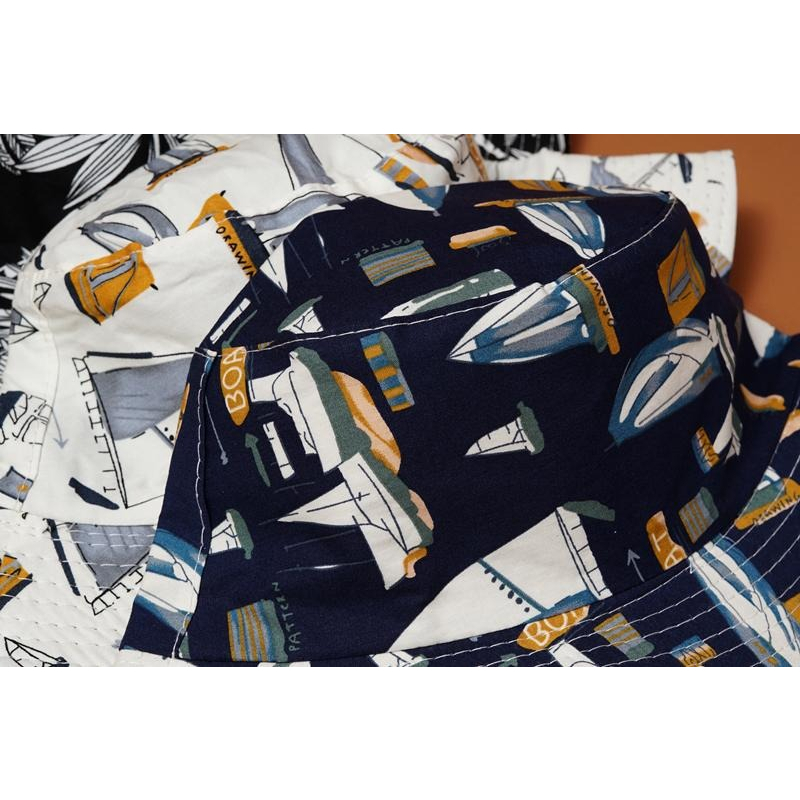 Nón Tai Bèo Hai Mặt Gấp Gọn Thời Trang Mùa Hè Phong Cách Hàn Quốc Cho Nam Và Nữ