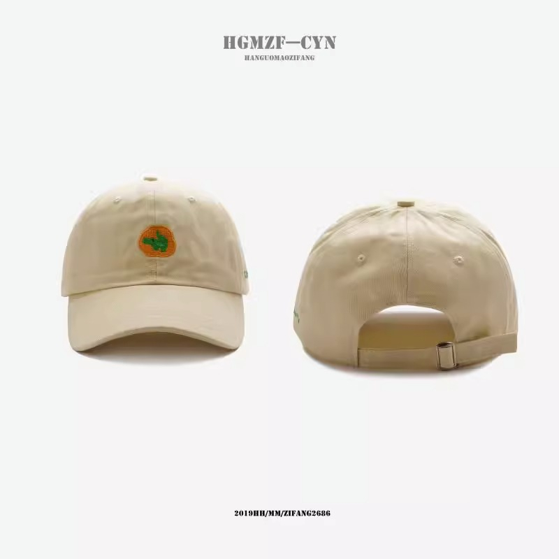 Mũ Lưỡi Trai Thêu Chữ Và Họa Tiết Hoạt Hình Phong Cách Hàn Quốc Thời Trang Mùa Hè Cho Nam Và Nữ