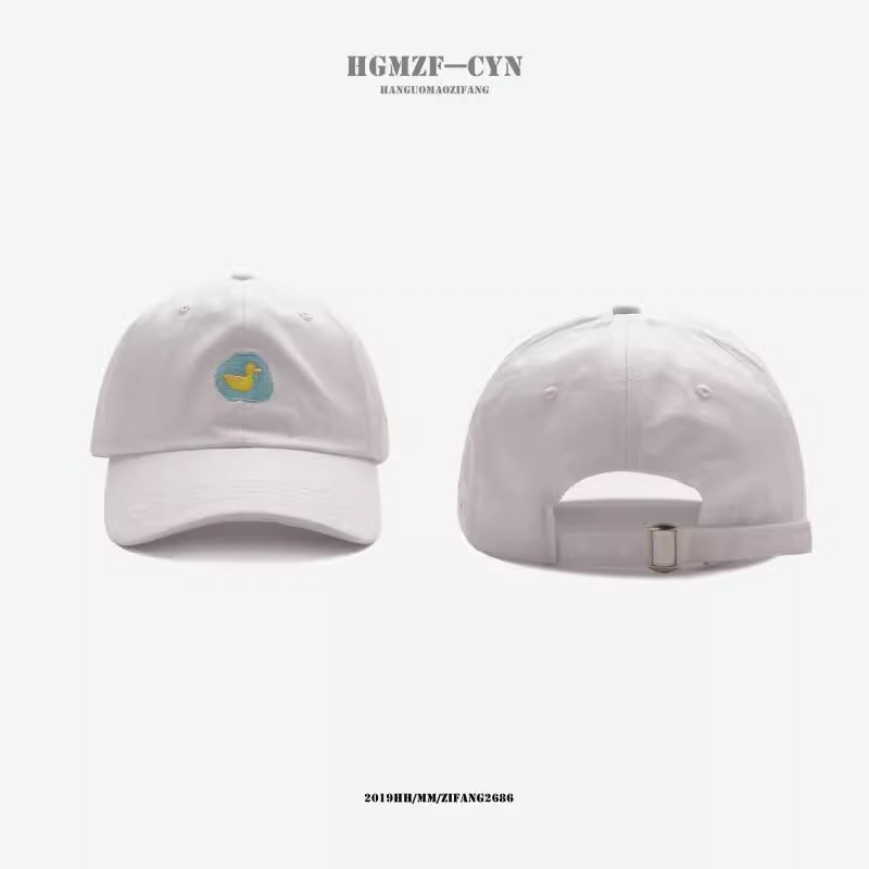 Mũ Lưỡi Trai Thêu Chữ Và Họa Tiết Hoạt Hình Phong Cách Hàn Quốc Thời Trang Mùa Hè Cho Nam Và Nữ