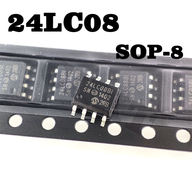 20pcs 24LC08BI SOP-8 24LC08 Chip lưu trữ