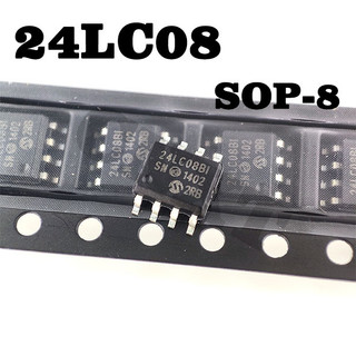 20pcs 24lc08bi sop-8 24lc08 chip lưu trữ