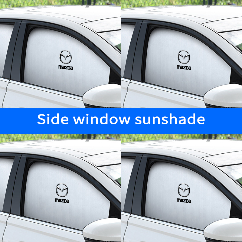 Tấm Che Nắng Cửa Sổ Từ Tính Chuyên Dụng Cho Xe Hơi Mazda CX-5 CX-60 CX-30 CX-3 Mazda 3 Mazda 6 CX-9 Mazda 2 BT-50