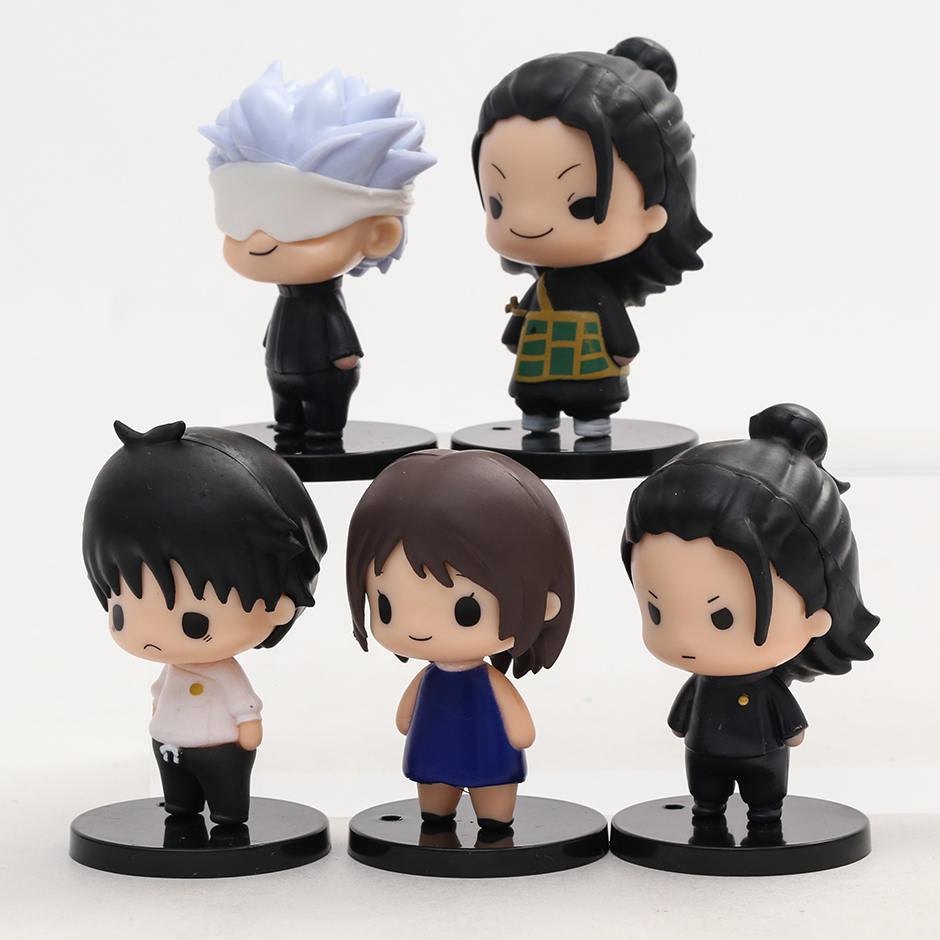 Bộ 5 Mô Hình Nhân Vật Gojo Satoru Geto Figura Suguru Okkotsu Yuta Trong 0 Viên Nang