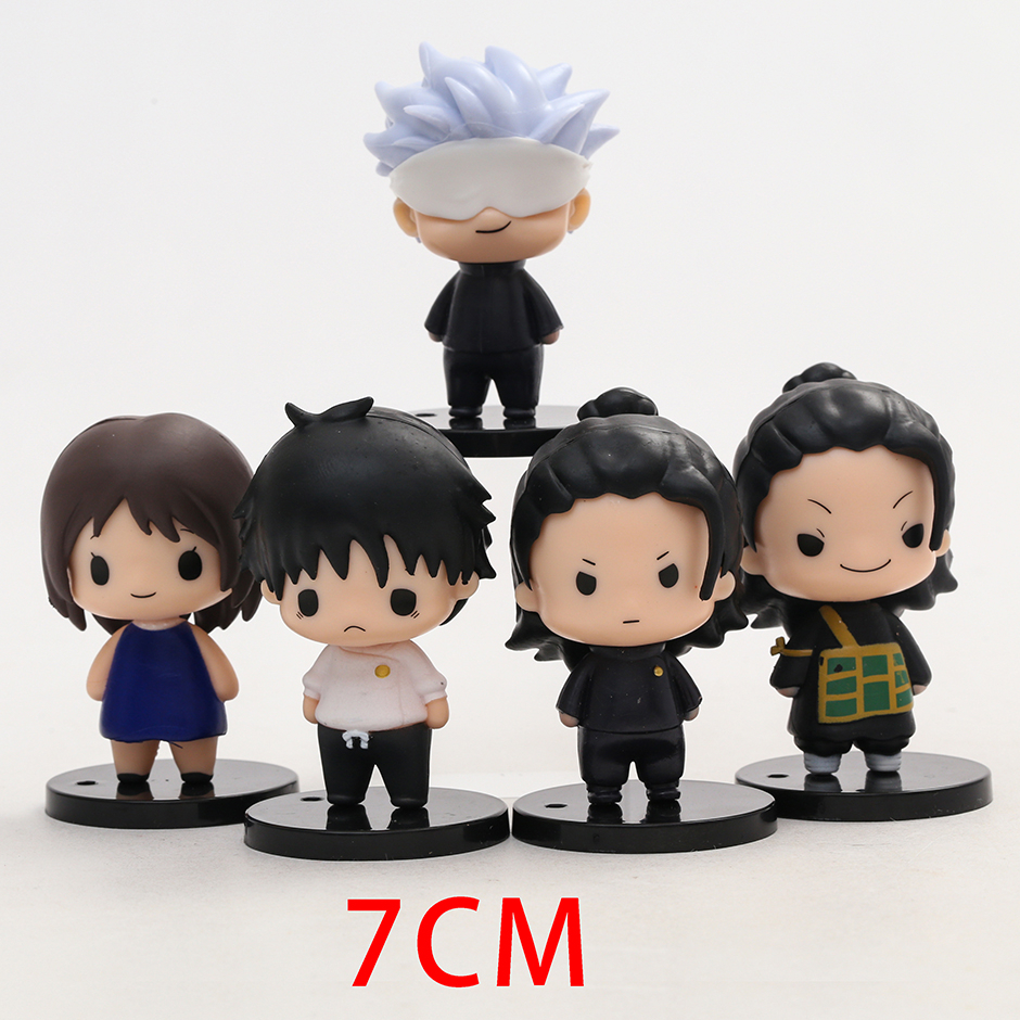 Bộ 5 Mô Hình Nhân Vật Gojo Satoru Geto Figura Suguru Okkotsu Yuta Trong 0 Viên Nang