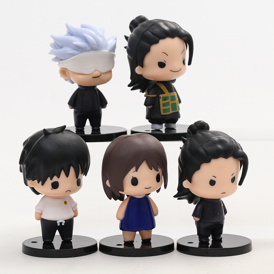 Bộ 5 Mô Hình Nhân Vật Gojo Satoru Geto Figura Suguru Okkotsu Yuta Trong 0 Viên Nang