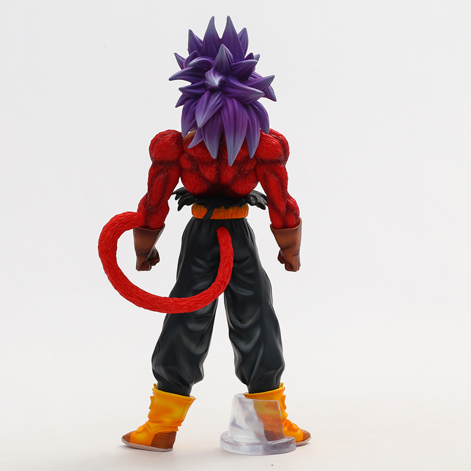 Đồ trang trí Nhân Vật Super Saiyan 4 Bằng PVC Để Bàn Trang Trí