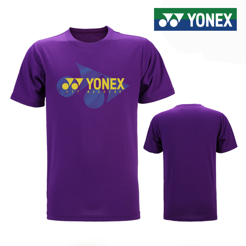 Áo Thun Thể Thao Yonex Tay Ngắn Màu Trơn Chất Liệu Nhanh Khô Thời Trang Cho Nam Và Nữ