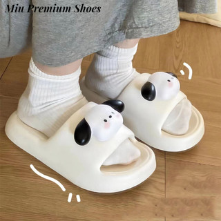 Dép bánh mì đế dày 3cm chống trượt chống thấm nước họa tiết hoạt hình dễ thương dành cho nữ