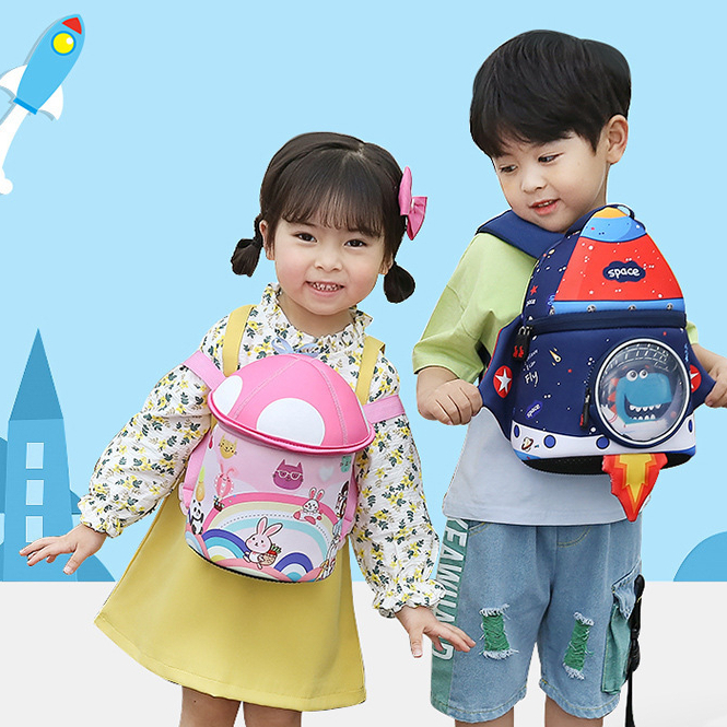 Balo Hình Phi Hành Gia Hoạt Hình 3d Cỡ Lớn Chống Thấm Nước Cho Bé
