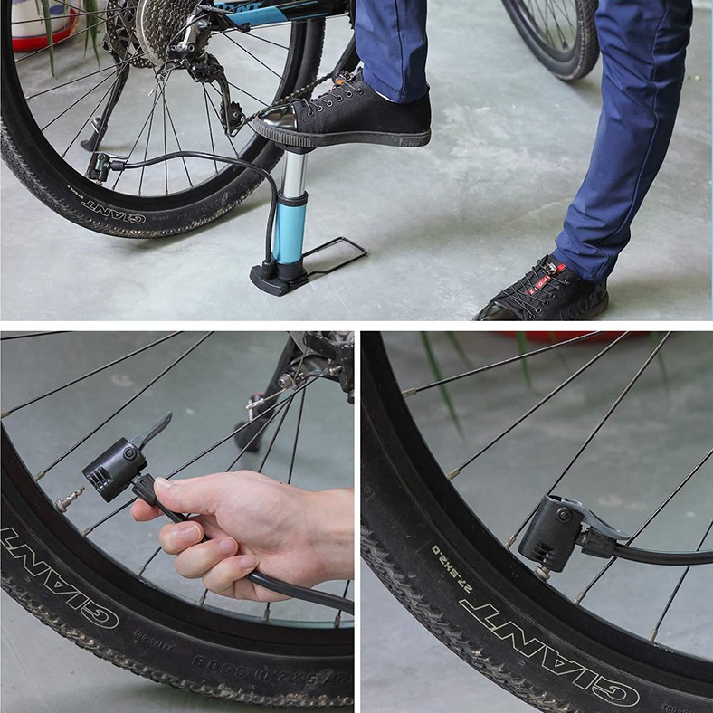 Ống Bơm Xe Đạp Mini Áp Suất Cao
