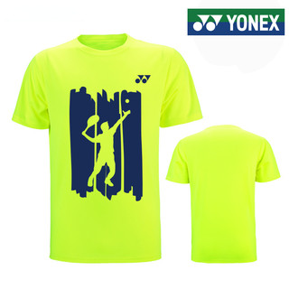 Áo thun tay ngắn cổ tròn yonex nhanh khô thời trang cao cấp dành cho nam nữ