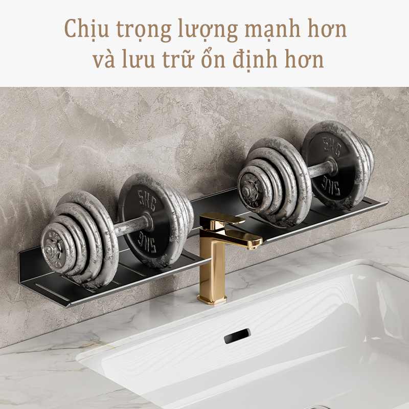 Kệ MEIDOO đựng đồ dùng phòng tắm hình chữ U gắn tường tiện dụng