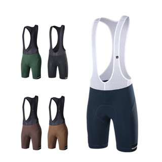 Santic Quần đùi yếm đi xe đạp nam có túi độn 4D thoáng khí mùa hè WM0C05119