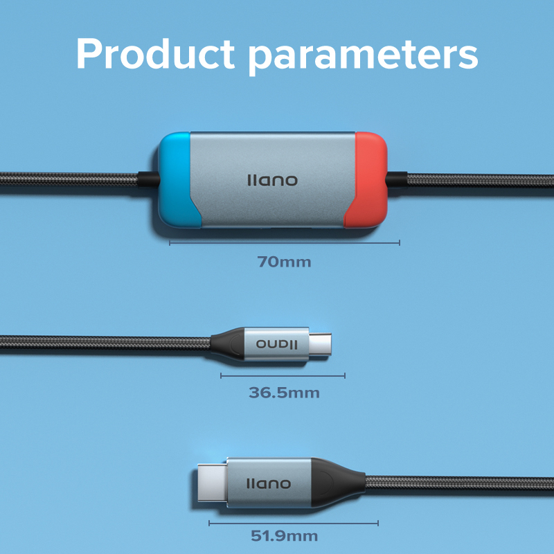 Bộ Chia Cổng USB Type C Sang HDMI Kỹ Thuật Số AV Cho OLED Switch / Nintendo Switch