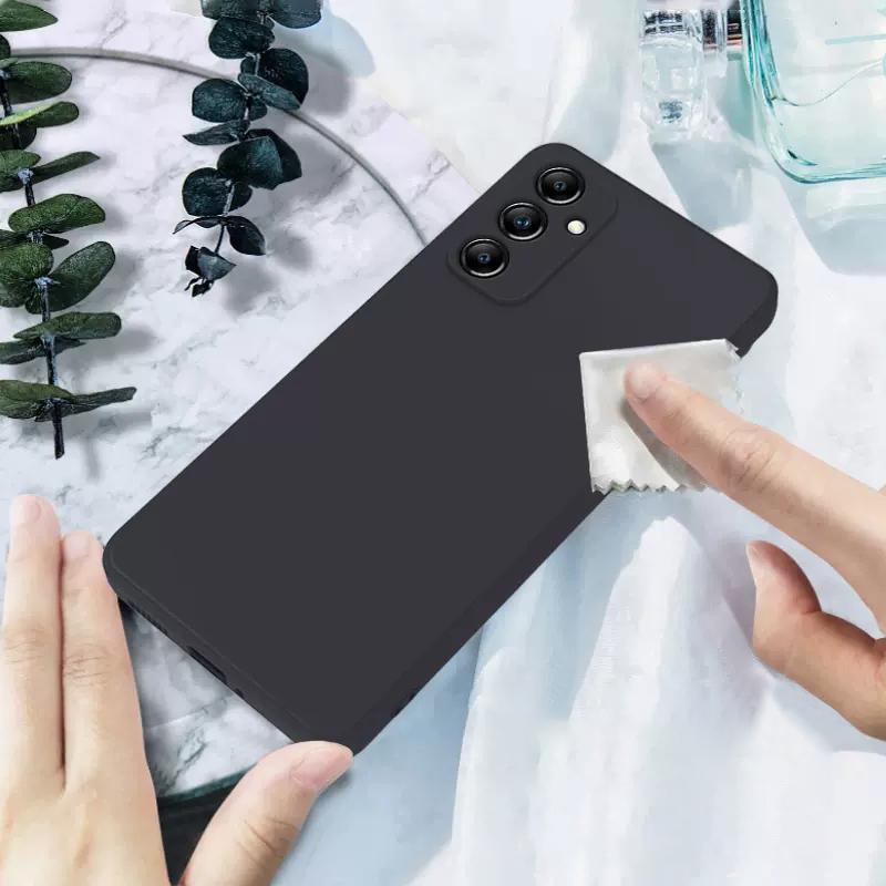 Ốp Điện Thoại Bằng silicone Màu Trơn Cho samsung galaxy a14 5g 4g