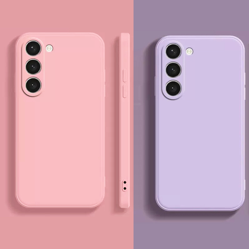 Ốp Điện Thoại Bằng silicone Màu Trơn Cho samsung galaxy a14 5g 4g