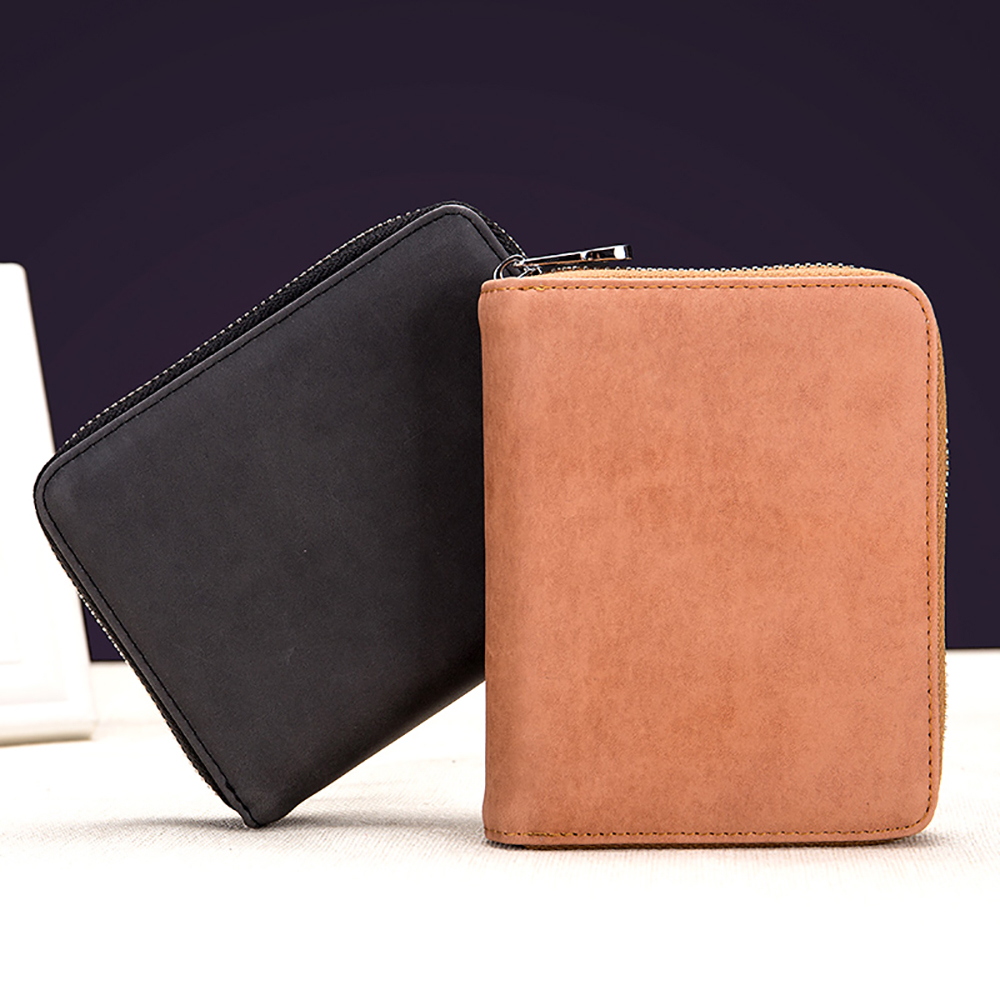 Ví Da Thật Unisex Đựng Thẻ Tín Dụng, ID