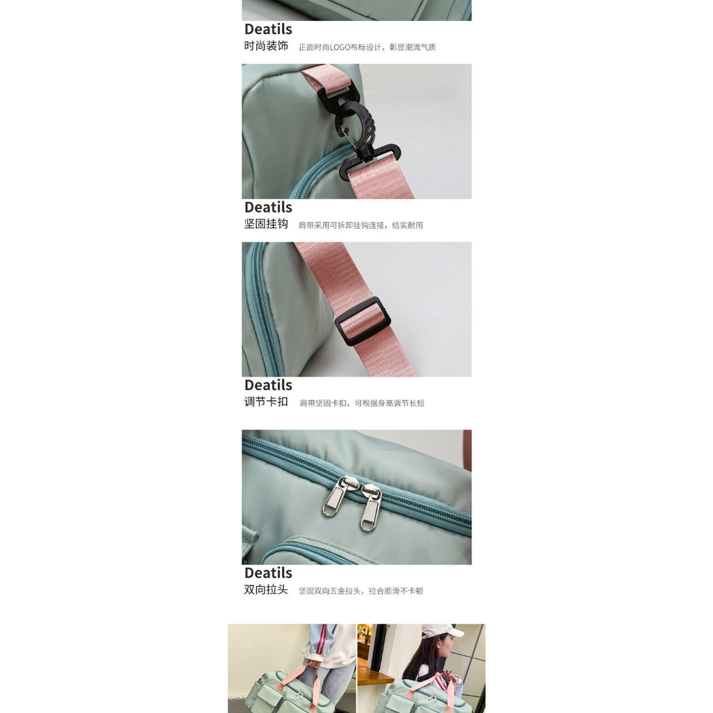 Túi Du Lịch Sức Chứa Lớn Chống Thấm Nước Di Động Cho Nam Nữ