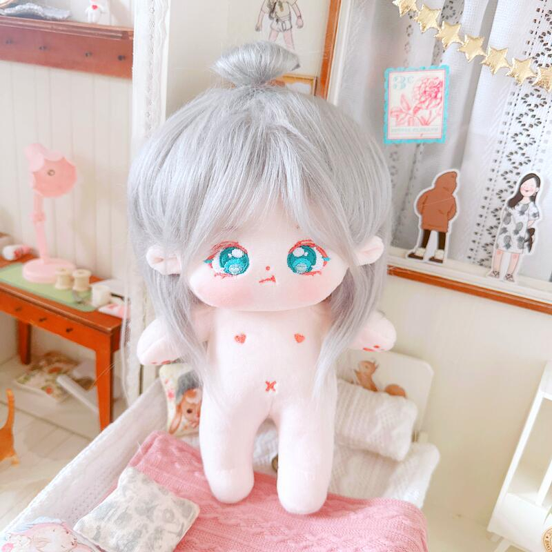 Búp Bê K-pop 20CM Tóc Dài Kèm Giá Đỡ Hình Bộ Xương DIY Kep1er Newjens Lisa Jennie TWICE