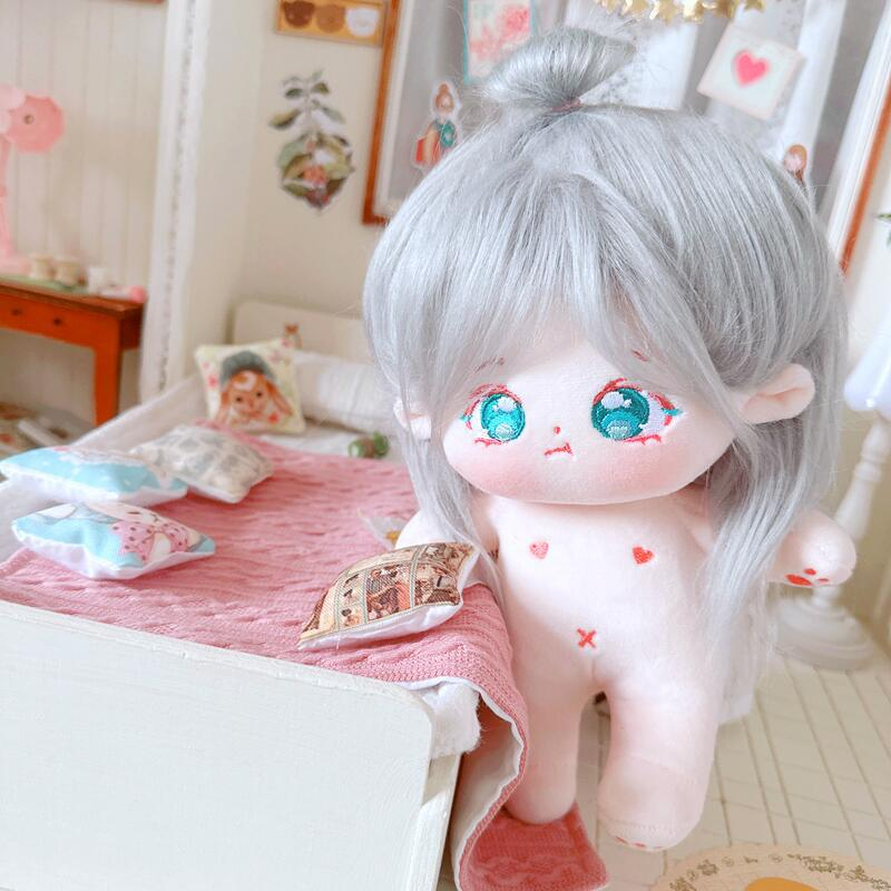 Búp Bê K-pop 20CM Tóc Dài Kèm Giá Đỡ Hình Bộ Xương DIY Kep1er Newjens Lisa Jennie TWICE