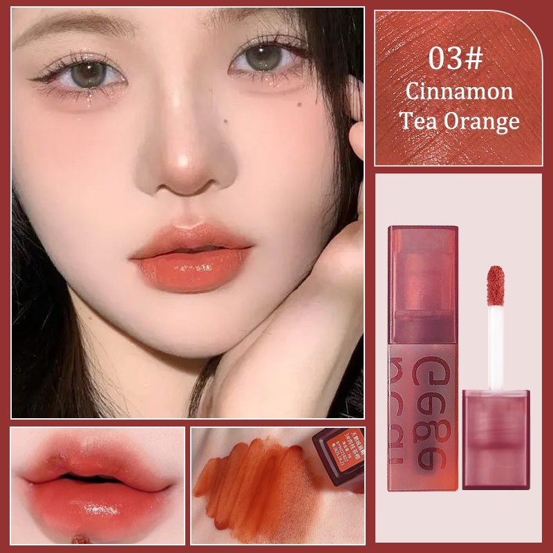 Son kem GEGE BEAR tông màu hổ phách chống dính lâu trôi cao cấp 3g