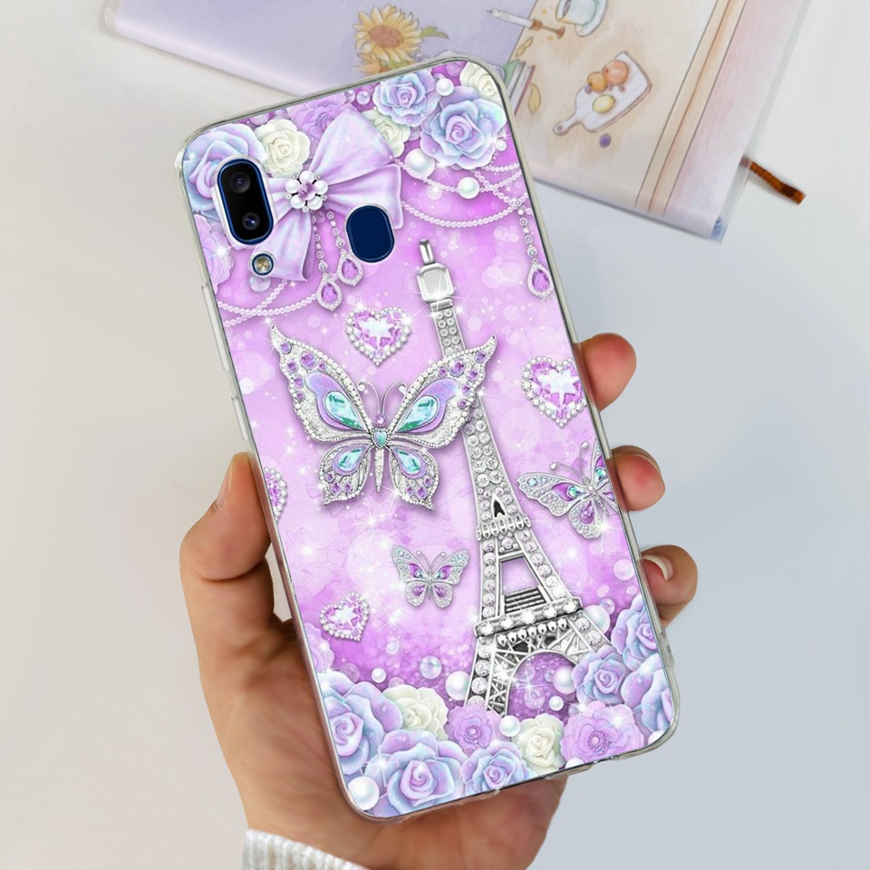 Ốp Điện Thoại TPU Thời Trang Cho Samsung Galaxy SM-A205F A20 2023 SamsungA20 A205G