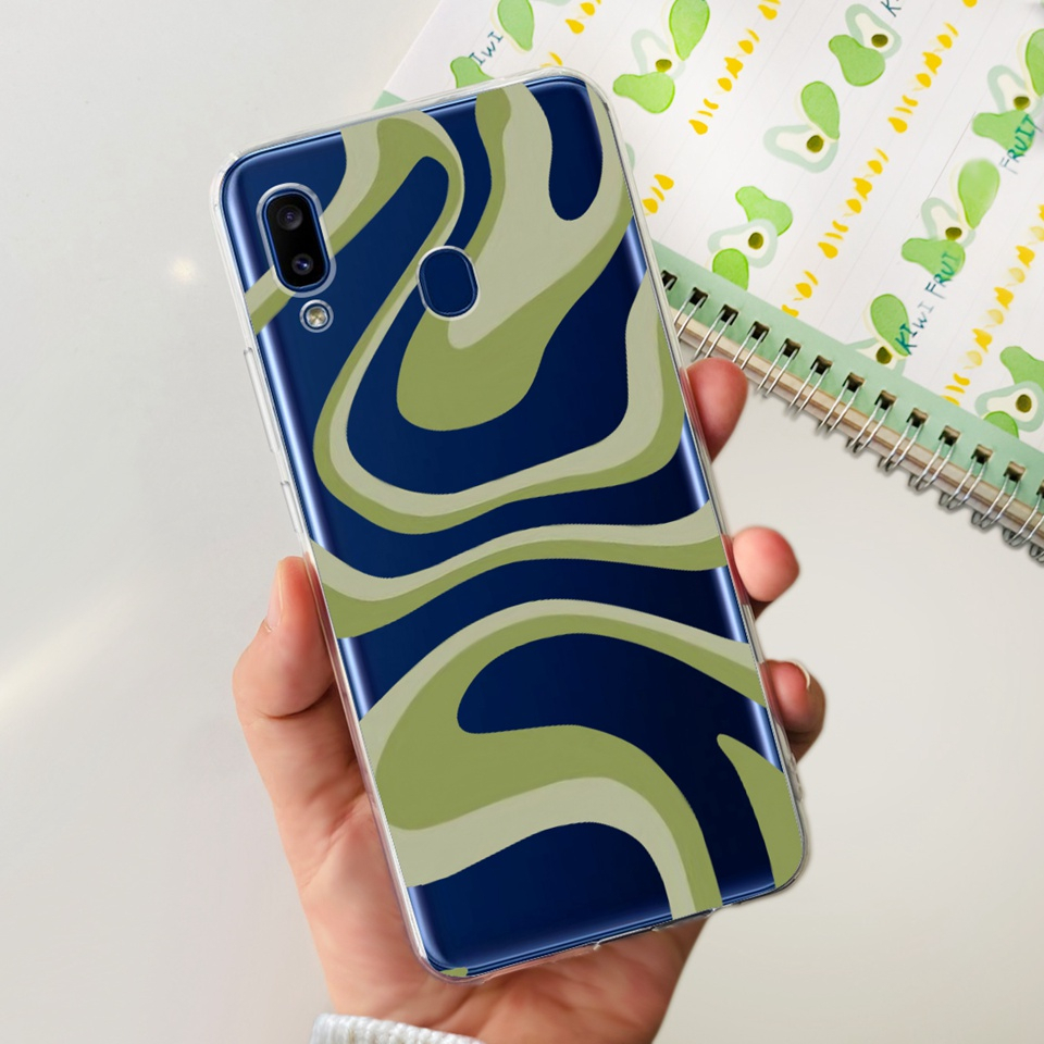 Ốp Điện Thoại TPU Thời Trang Cho Samsung Galaxy SM-A205F A20 2023 SamsungA20 A205G