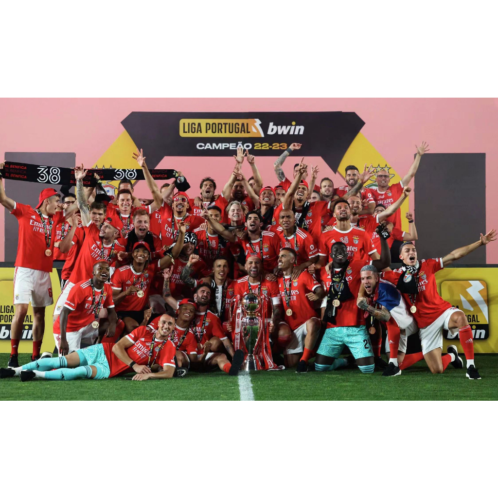 Áo Bóng Đá Số 23 / 24 Benfica Số 38 S-4XL Chất Lượng Cao