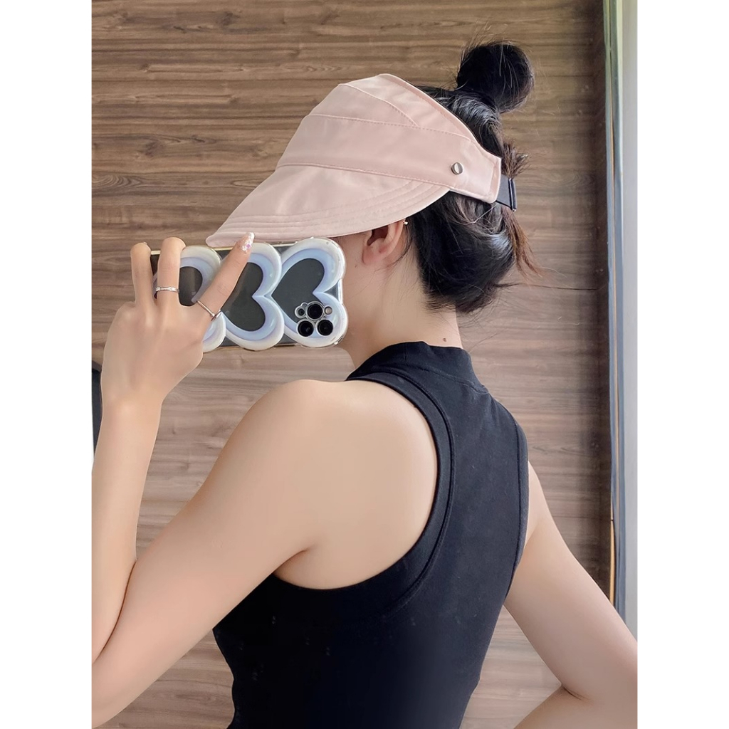 Nón Tai Bèo Kèm Khẩu Trang Che Nắng Chống Tia Cực Tím Thời Trang Mùa Hè Cho Nữ