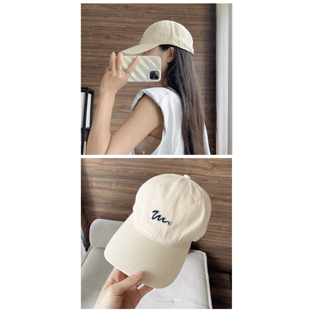 Mũ Lưỡi Trai Vành Rộng Phong Cách Hàn Quốc Thời Trang Mùa Hè 2023 Mới