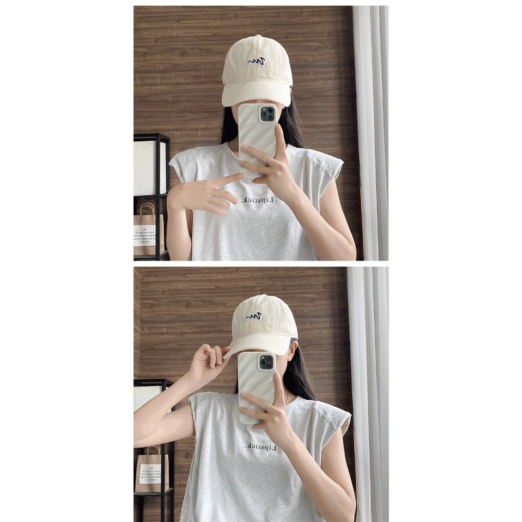 Mũ Lưỡi Trai Vành Rộng Phong Cách Hàn Quốc Thời Trang Mùa Hè 2023 Mới