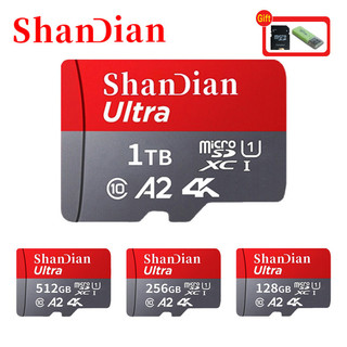 Thẻ nhớ tốc độ cao 128gb micro tf sd 256gb 10 tf card 512gb 1tb cho điện thoại / máy ảnh