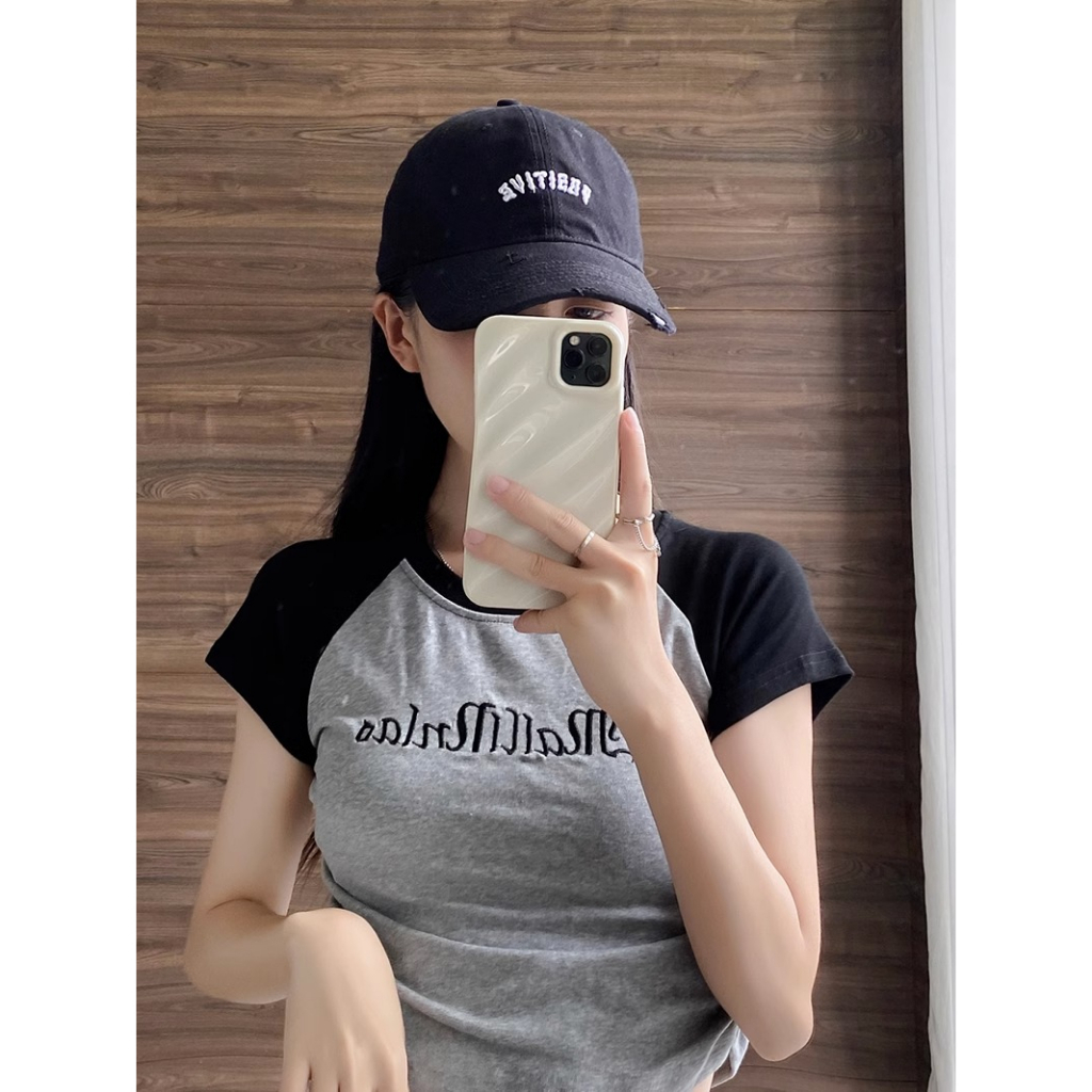 Mũ Lưỡi Trai Thêu Chữ Phong Cách Hàn Quốc Thời Trang Cho Cặp Đôi