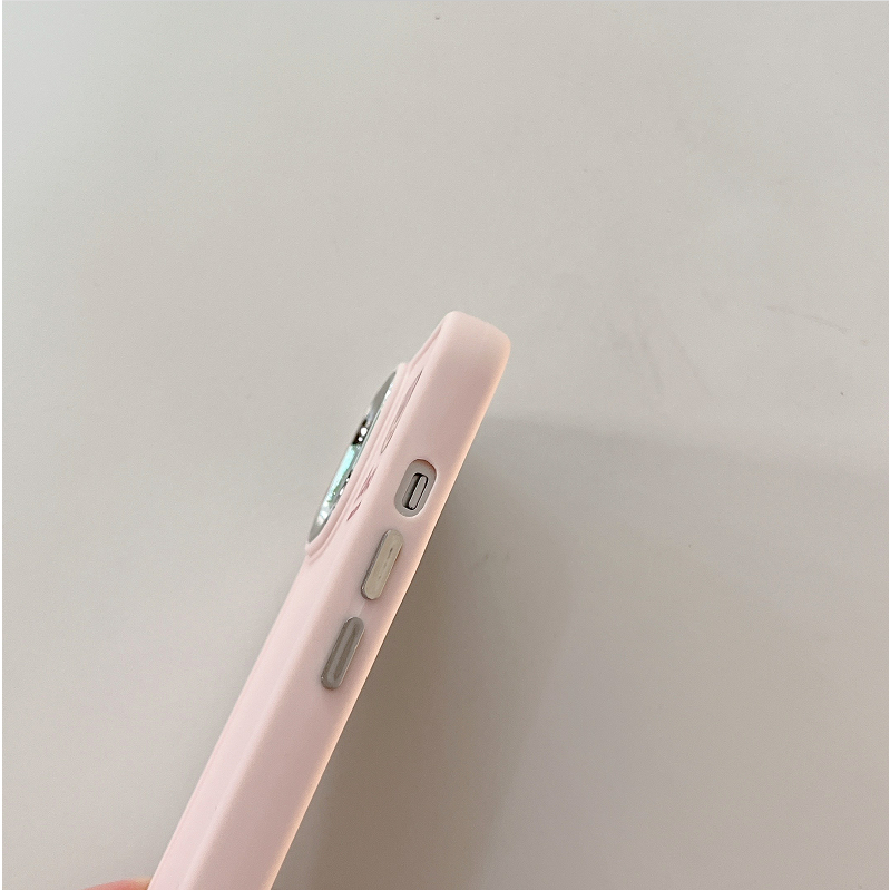 Ốp Điện Thoại Có Giá Đỡ Hình Gấu Dâu Tây 2 Trong 1 Cho iPhone 11 12 13 14 Pro max