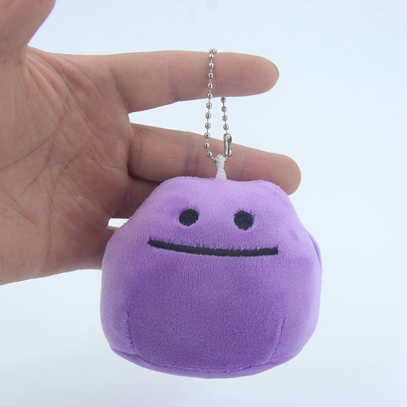 Móc Khóa Hình Búp Bê Nhồi Bông Pokemon 10cm Mềm Mại