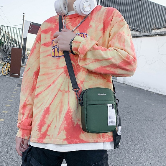 Túi Đeo Chéo Phong Cách Harajuku Thời Trang Cho Nam