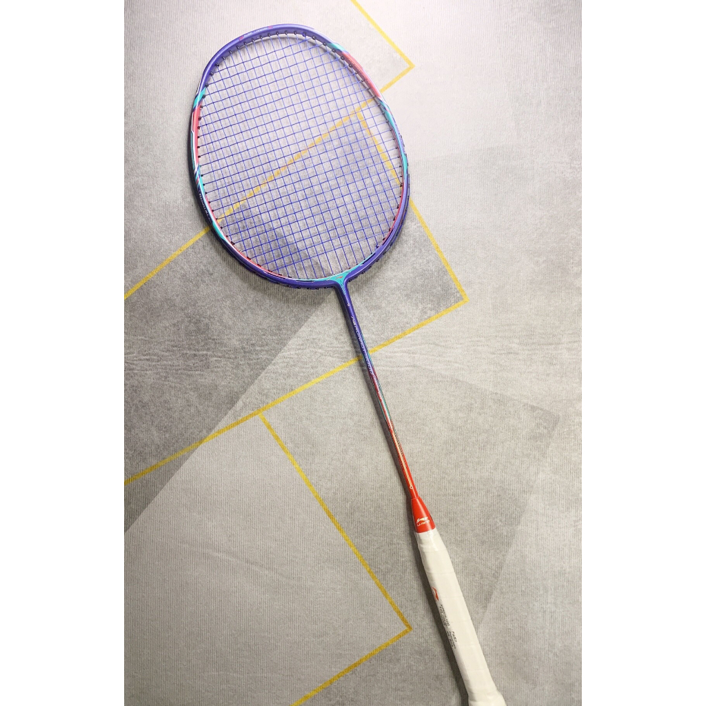 【Li Ning】Vợt cầu lông Li Ning AERONAUT 9000C vợt cầu lông Carbon 100% （Túi cầu lông+string+keo tay）