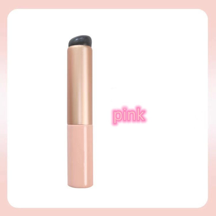 Cọ Tô Son Môi Đầu Tròn Bằng Silicone Đàn Hồi Không Nhòe