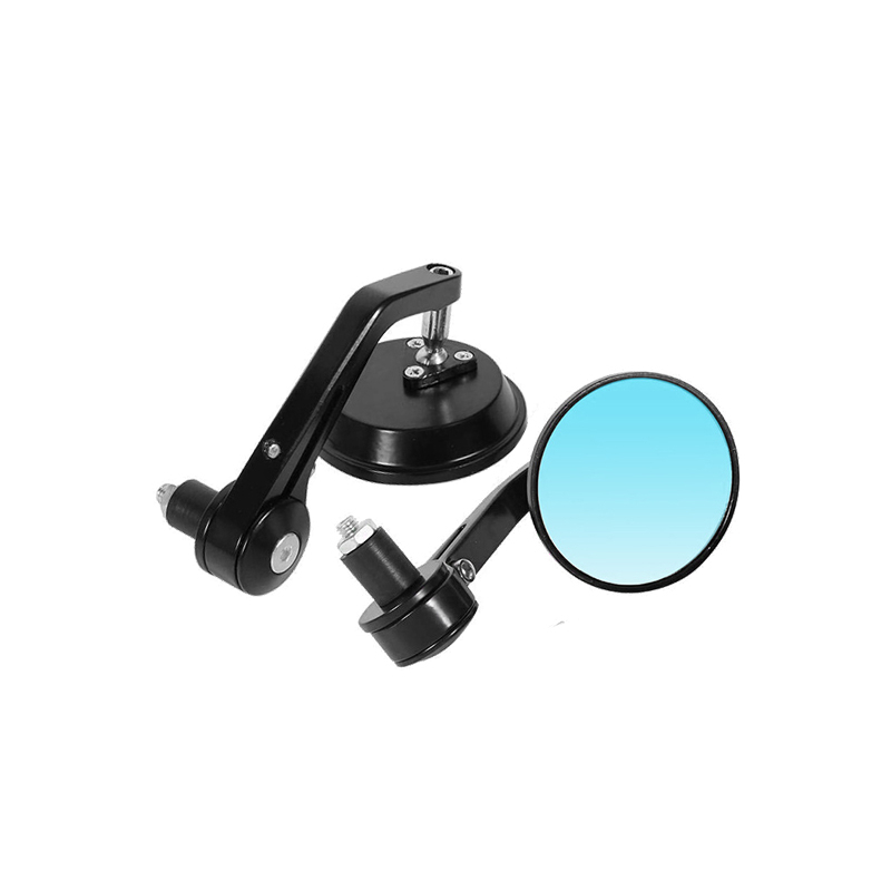 Phù Hợp Gương Chiếu Hậu Bằng Hợp Kim Nhôm Gắn Tay Lái Xe Mô Tô Kawasaki yamaha