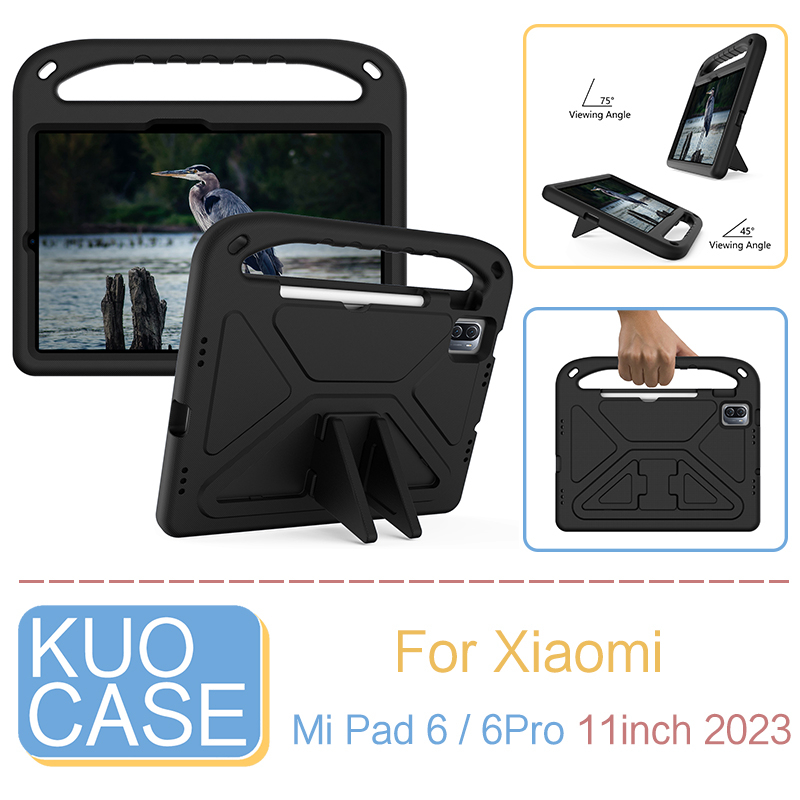 Ốp Máy Tính Bảng EVA Chống Sốc Có Giá Đỡ Cho Xiaomi Pad 6 Xiaomi Mi Pad 6Pro 11inch 2023