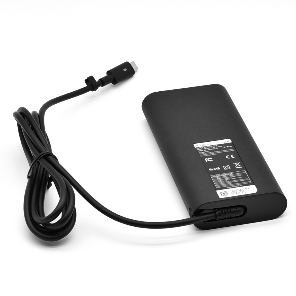 Bộ Sạc Laptop Dell 130W 19.5V USB-C Type-C Cho Dell Latitude 7210 7310 7410 9410 9510 5420 5520 XPS 15 9500 17 9700 5550 5750 3551 3560 3550 D13M
